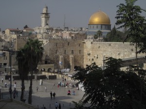 The Western Wall of the Jerusalem Temple is a place of prayer.