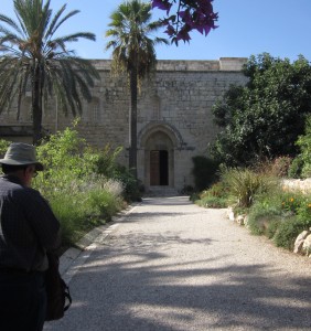 The Crusader-era Church is the town's largest building.