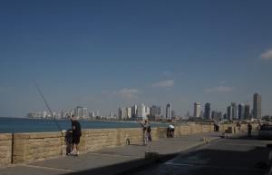 From Jaffa we could see Tel Aviv.