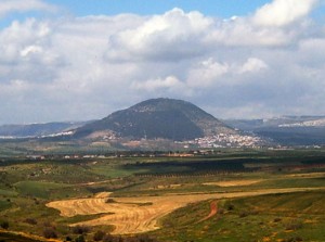 We approached Mt. Tabor from Beth She'an.