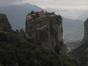 Trinity Monastery is one of six in Meteora.