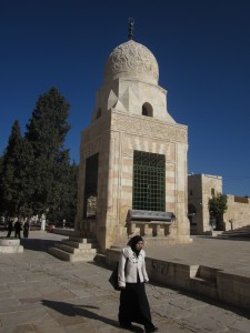 The Qayt Bay fountain stands in the Noble Sanctuary.