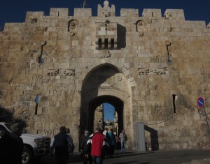 We entered the Old City at the Lion's Gate.